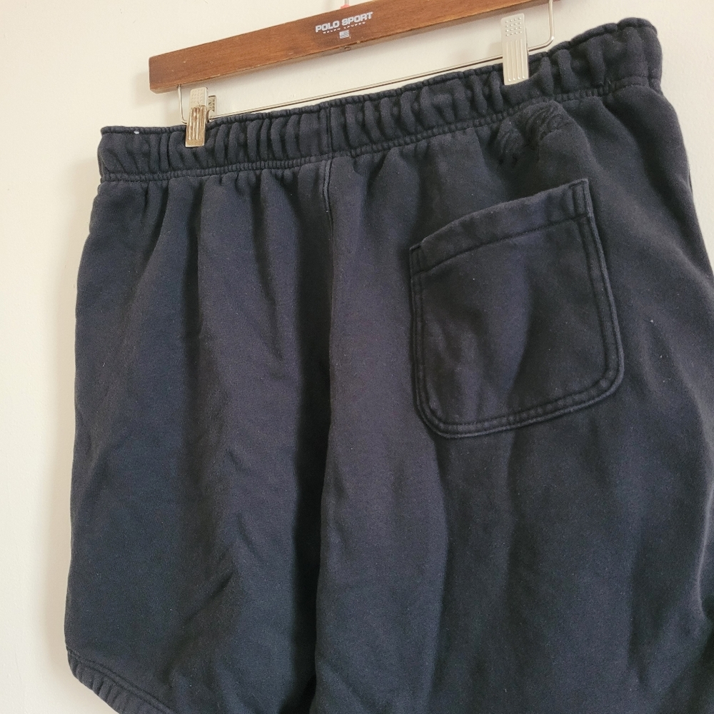 Nike Air Jordan Men's Jumpman Logo Fleece Shorts Black Size XL - Picture 8 of 13